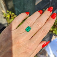 2.21 Ct. Emerald from Zambia Life Style