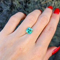 1.50 Ct. Emerald from Colombia Life Style