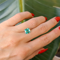 1.50 Ct. Emerald from Colombia Life Style