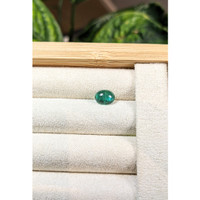 1.84 Ct. Cabochon Emerald from Zambia Life Style