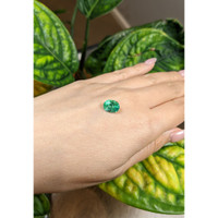 2.71 Ct. Emerald from Brazil Life Style