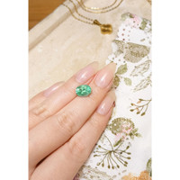 2.85 Ct. Emerald from Brazil Life Style