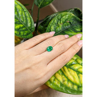 1.96 Ct. Emerald from Brazil Life Style