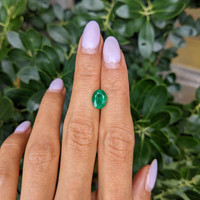 1.94 Ct. Emerald from Zambia Life Style
