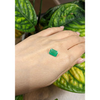 2.66 Ct. Emerald from Brazil Life Style
