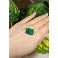 12.14 Ct. Emerald from Brazil Life Style