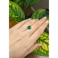 2.47 Ct. Emerald from Zambia Life Style