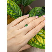 0.52 Ct. Emerald from Afghanistan Life Style