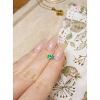 0.57 Ct. Emerald from Brazil Life Style