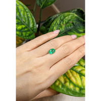 1.59 Ct. Emerald from Ethiopia Life Style