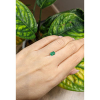 0.72 Ct. Emerald from Zambia Life Style