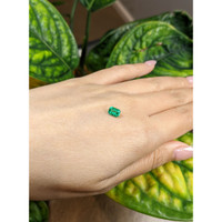 0.72 Ct. Emerald from Zambia Life Style