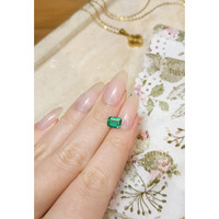 0.79 Ct. Emerald from Zambia Life Style