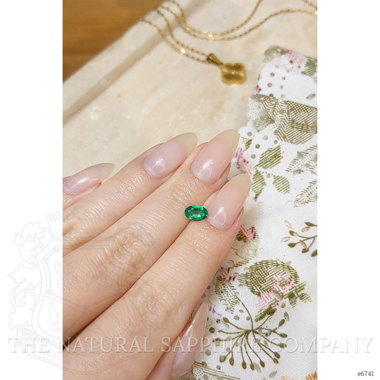 0.52 Ct. Emerald from Zambia