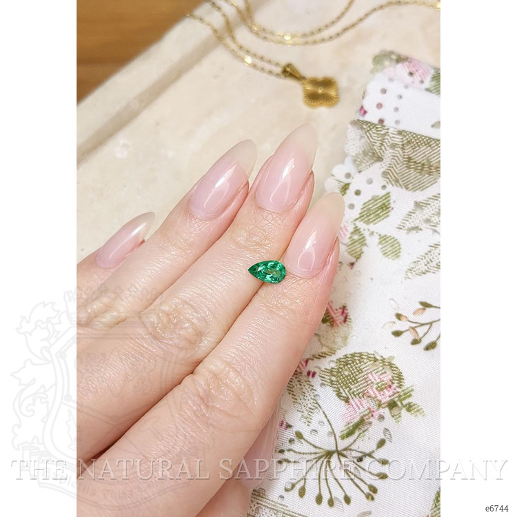 0.65 Ct. Emerald from Zambia