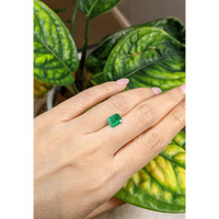 1.44 Ct. Emerald from Brazil Life Style