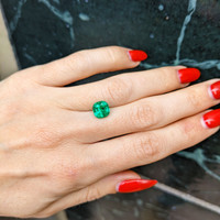 1.93 Ct. Emerald from Colombia Life Style