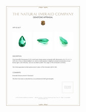 0.35 Ct. Emerald from Zambia Appraisal