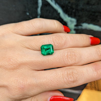 3.30 Ct. Emerald from Colombia Life Style