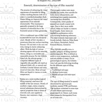 18.05 Ct. Emerald from Colombia Scan Report