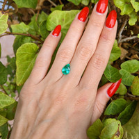 1.69 Ct. Emerald from Colombia Life Style