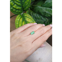1.61 Ct. Emerald from Russia Life Style