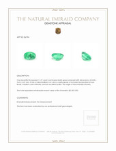 1.37 Ct. Emerald from Russia Appraisal