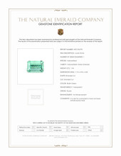 1.04 Ct. Emerald from Russia Scan Report