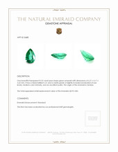 0.32 Ct. Emerald from Zambia Appraisal
