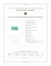1.74 Ct. Emerald from Russia Scan Report