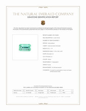 1.74 Ct. Emerald from Russia Scan Report