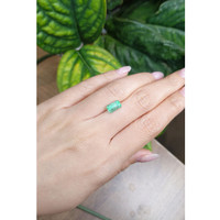 1.74 Ct. Emerald from Russia Life Style