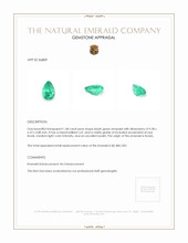 1.48 Ct. Emerald from Russia Appraisal