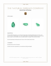 1.41 Ct. Emerald from Russia Appraisal