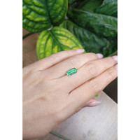 1.59 Ct. Emerald from Russia Life Style