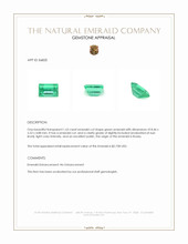 1.63 Ct. Emerald from Russia Appraisal