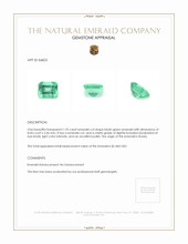 1.92 Ct. Emerald from Russia Appraisal