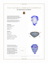 0.35 Ct. Emerald from Zambia 3 D Scan Report