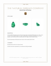 2.44 Ct. Emerald from Russia Appraisal