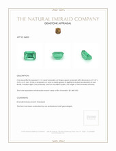 1.15 Ct. Emerald from Russia Appraisal