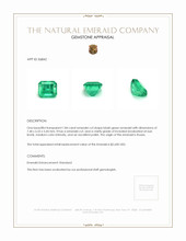 1.84 Ct. Emerald from Russia Appraisal