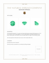 1.21 Ct. Emerald from Russia Appraisal