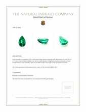 0.42 Ct. Emerald from Zambia Appraisal