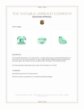 1.42 Ct. Emerald from Russia Appraisal