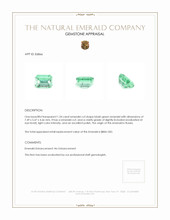 1.34 Ct. Emerald from Russia Appraisal