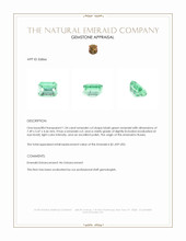 1.34 Ct. Emerald from Russia Appraisal