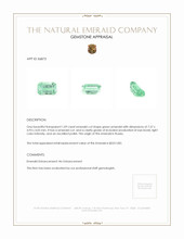 1.09 Ct. Emerald from Russia Appraisal