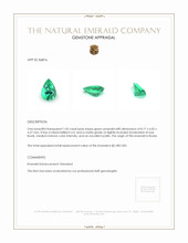 1.05 Ct. Emerald from Russia Appraisal