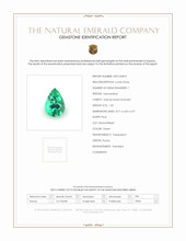 1.05 Ct. Emerald from Russia Scan Report