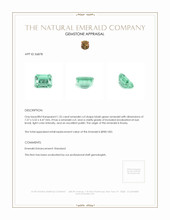 1.25 Ct. Emerald from Russia Appraisal